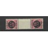 Netherlands P67a/b, P68a/b KEERDRUKKEN postage due  VFU/used  CV 395 € EXTREMELY FINE !!