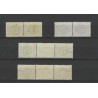 Netherlands P67a/b, P68a/b KEERDRUKKEN postage due  VFU/used  CV 395 € EXTREMELY FINE !!