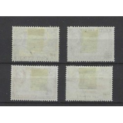 Curaçao LP41-44  Airmail  VFU/used CV 40 €