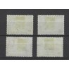 Curaçao LP41-44  Airmail  VFU/used CV 40 €