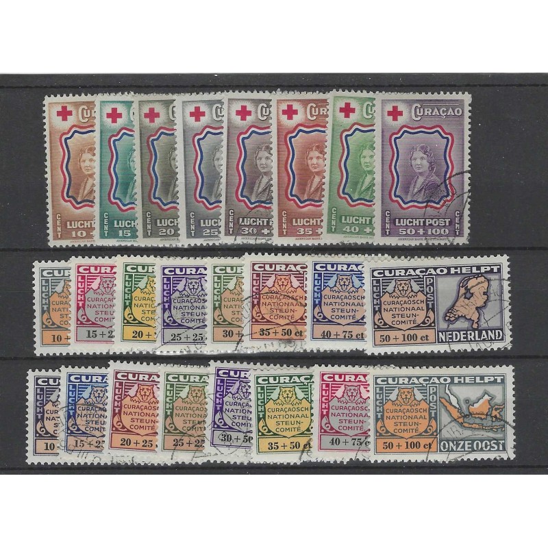 Curaçao LP45-68   Airmail  VFU/used CV 56 €