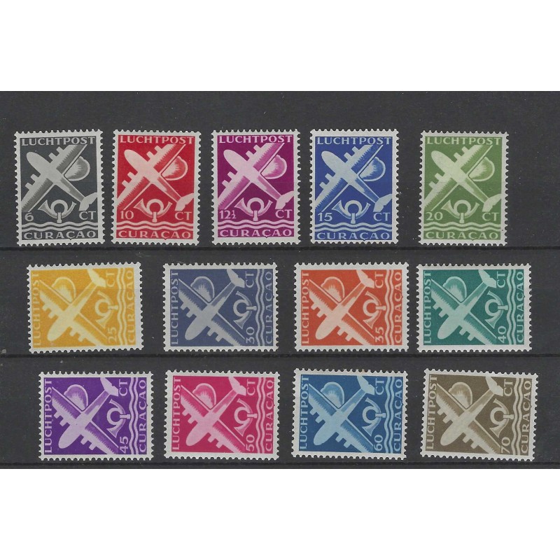 Curacao LP69-81 Luchtpost MH/ongebruikt CV 20 € Curacao LP69-81 Luchtpost MH/ongebruikt CV 20 €