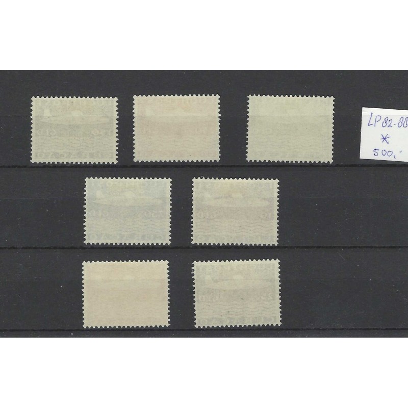 Curaçao LP82-88 Airmail Vliegtuig  MH/unused  CV 525 €