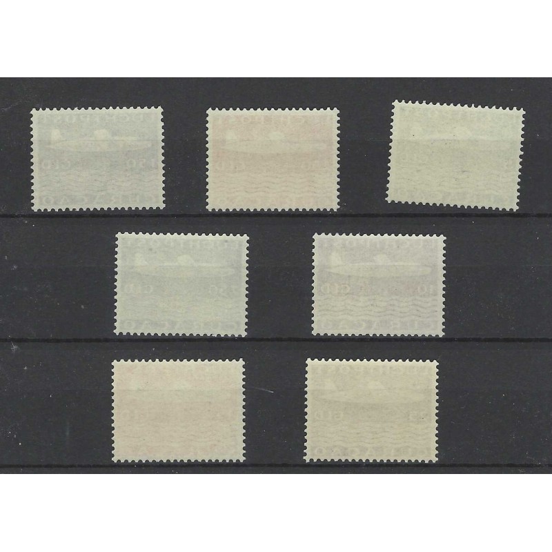 Curacao LP82-88 Luchtpost Vliegtuig  MNH/postfris CV 525 €