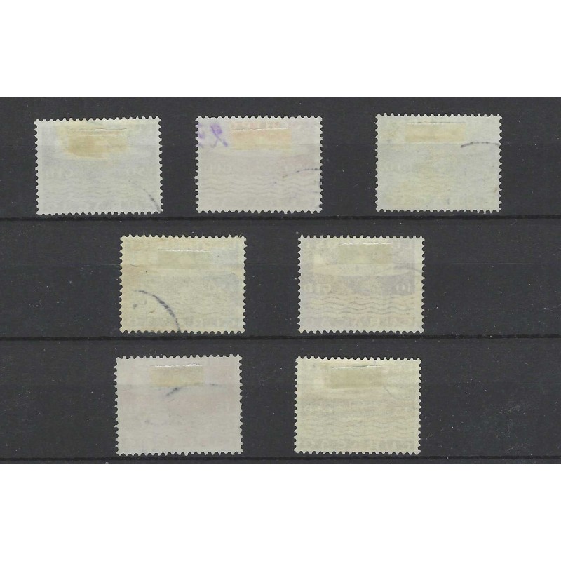 Curacao  LP82-88 Luchtpost Vliegtuig  VFU/gebr  CV  385 €