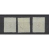 Curaçao  P18-20  Postage due 1892  VFU/used  CV  135 €