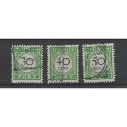 Curacao  P18-20  Port 1892  VFU/gebr  CV  135 €