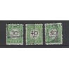 Curaçao  P18-20  Postage due 1892  VFU/used  CV  135 €