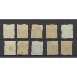 Curacao P11-20  Port 1892 serie MH/ongebruikt CV 235 €