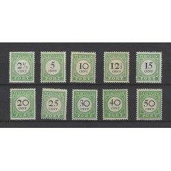 Curacao P11-20  Port 1892 serie MH/ongebruikt CV 235 €