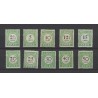 Curacao P11-20  Port 1892 serie MH/ongebruikt CV 235 €