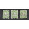 Curacao  P31-33  Port  Engelse Druk  VFU/gebr  CV  95 €