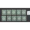Curacao P34-43  Port 19 MH/ongebruikt  CV 180 €