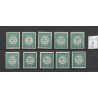 Curacao P34-43  Port 19 MH/ongebruikt  CV 180 €