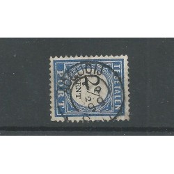 Netherlands P16 with "ACQUOIJ 1899" small round cancel VFU/used  CV 120+ €