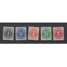 Curacao 153-157 Cijfer Indische druk    MNH/postfris  CV 33 €  PRACHT  !!