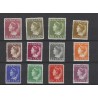 Curacao 141-152 Wilhemina  MNH/postfris  CV 200 €  PRACHT  !!