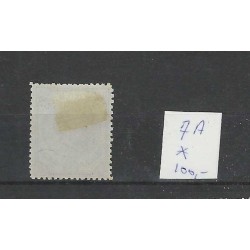 Curacao  7A Willem III 1873  MH/ongebr CV 100 € Pracht !!