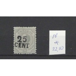 Curacao  18 Hulpzegel  MH/ongebr CV 22,5 € Pracht !!
