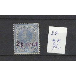 Curacao  24 Hulpzegel  MNH/postfris  CV 75 € Pracht !!