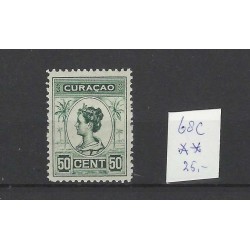 Curaçao  68C Wilhelmina  MNH CV 25 € Extremely fine !!