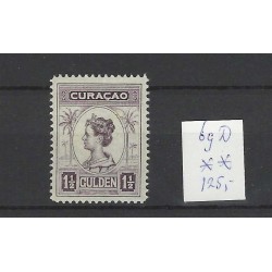 Curaçao  69D Wilhelmina  MNH CV 125 € Extremely fine !!