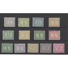 Curaçao 44-56  Numeral  MNH  CV 150 €  EXTREMELY FINE  !!