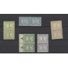 Curacao Cijfer 5 paartjes  MNH/postfris  CV 68 €  PRACHT  !!