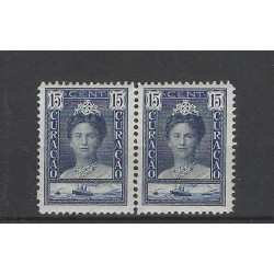 Curacao 93 paartje Wilhelmina MNH/postfris  CV 20 €  PRACHT  !!