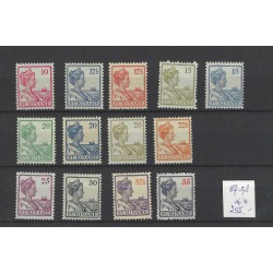 Suriname 87-99 Wilhelmina MNH/postfris  CV  255 €