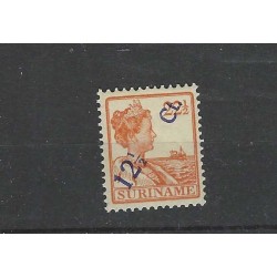 Suriname 115 Provisional issue MH/unused  CV 27,5 €