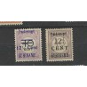 Suriname 116-117 Provisional issue MNH CV 37,5 €