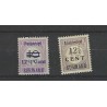 Suriname 116-117 Provisional issue  MH/unused CV 37 € EXTREMELY FINE !!