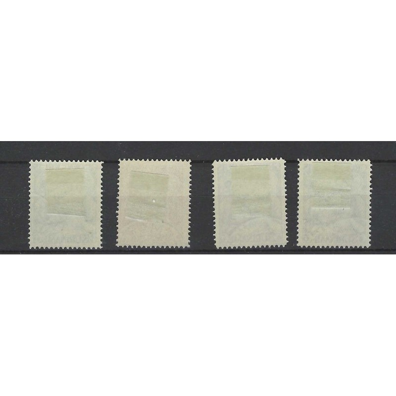 Suriname 141-144  Green Cross VFU/used  CV 30  €