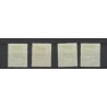 Suriname 141-144  Green Cross VFU/used  CV 30  €