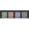 Suriname 141-144  Groene Kruis VFU/gebr  CV 30  €