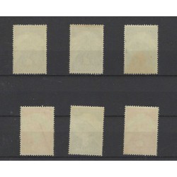 Suriname 151-156 Zendingszegels MNH CV 75 €