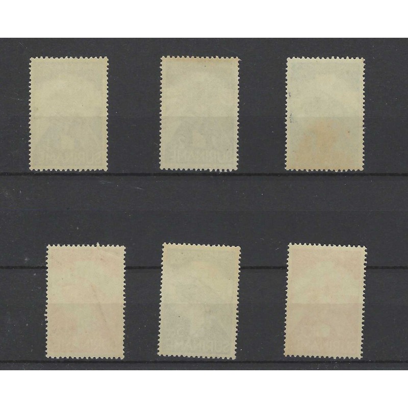 Suriname 151-156 Zendingszegels MNH CV 75 €