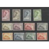Suriname 167-178 Wilhelmina MNH  CV 263 €