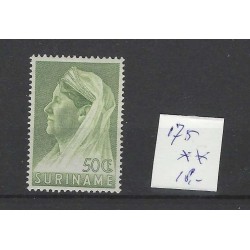 Suriname 175  Wilhelmina MNH  CV 18 €