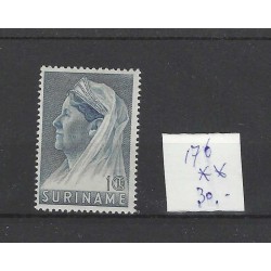 Suriname 176  Wilhelmina MNH/postfris  CV 30 €