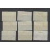 Suriname 220-228 Wilhelmina voorstellingen VFU/gebr CV 7 €