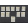 Suriname 285-294 Wilhelmina VFU/used  CV 4,5 €