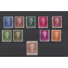 Suriname 285-294 Wilhelmina VFU/gebr  CV 4,5 €