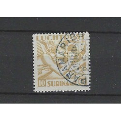 Suriname LP19 Luchtpost  VFU/gebr CV 67 €