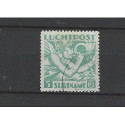 Suriname LP18 Luchpost 5Gld  VFU/gebr CV 425 €