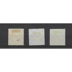Suriname LP20-22 Airmail  VFU/used CV 32 €
