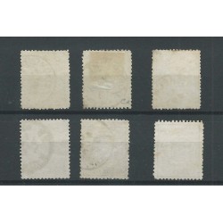 Netherlands  13-18  Arms 1869  VFU/used  CV  317 €