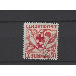 Suriname LP23  Airmail  VFU/used  CV 10++ €