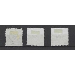 Suriname LP24-26  Luchtpost  VFU/gebr CV 59 €